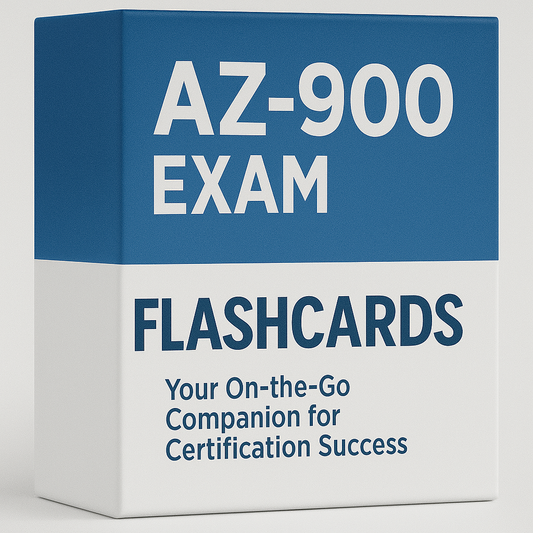 Microsoft Azure Fundamentals (AZ-900) Exam Flashcards