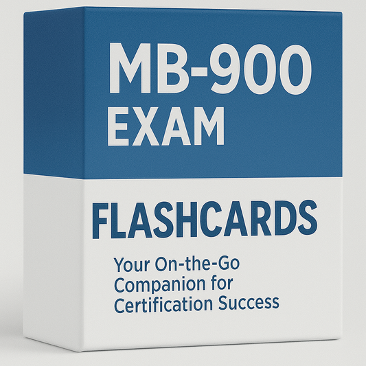 Microsoft Azure Fundamentals MB-900 Exam Flashcards